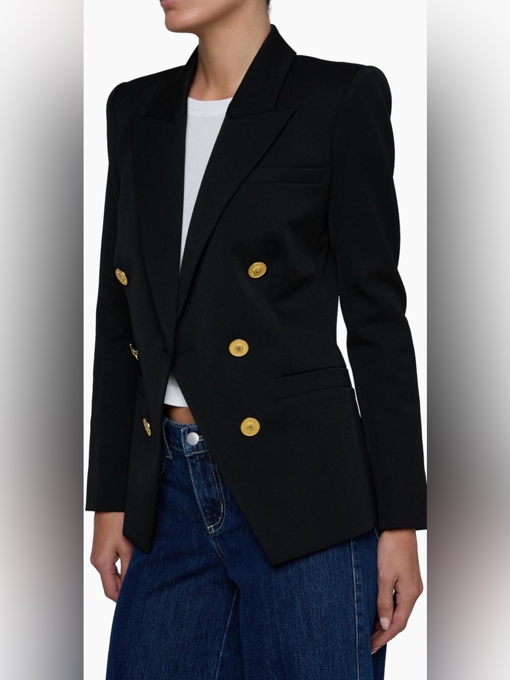 L'AGENCE Kyomi Double-Breasted Blazer - Picture 4 of 8
